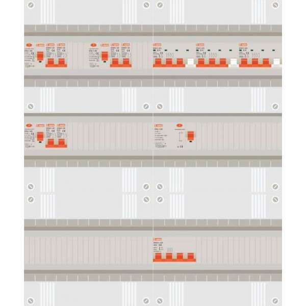 3 fase groepenkast met 6 licht groepen en 3 krachtgroepen 3 fase groepenkast met 6 licht groepen en 3 krachtgroepen