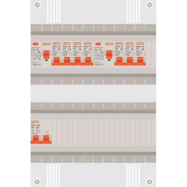 1 fase groepenkast met 7 licht groepen 1 fase groepenkast met 7 licht groepen