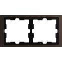Afdekraam D-Life 2V - Metaal Mocca - Systeem Design - Schneider Electric - MTN4020-6552