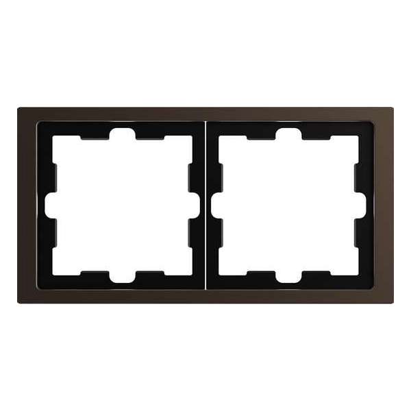 Afdekraam D-Life 2V - Metaal Mocca - Systeem Design - Schneider Electric - MTN4020-6552 Afdekraam D-Life 2V - Metaal Mocca - Systeem Design - Schneider Electric - MTN4020-6552