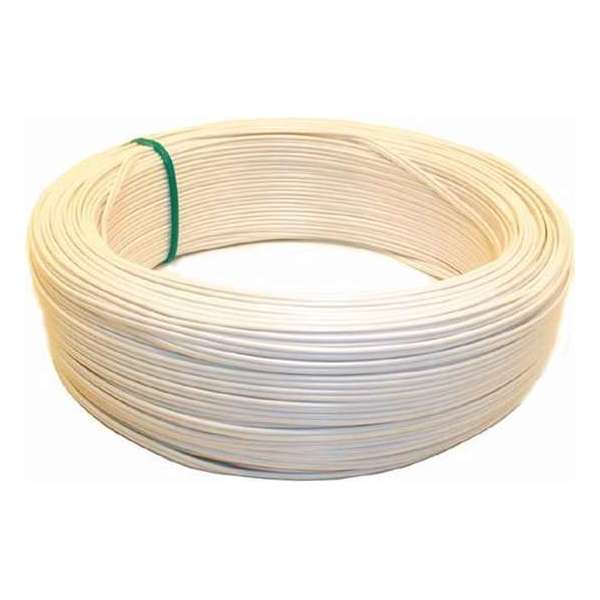 VMVL Huishoudsnoer - 3x0.75mm² - Rond - Wit - 100 meter VMVL Huishoudsnoer - 3x0.75mm² - Rond - Wit - 100 meter