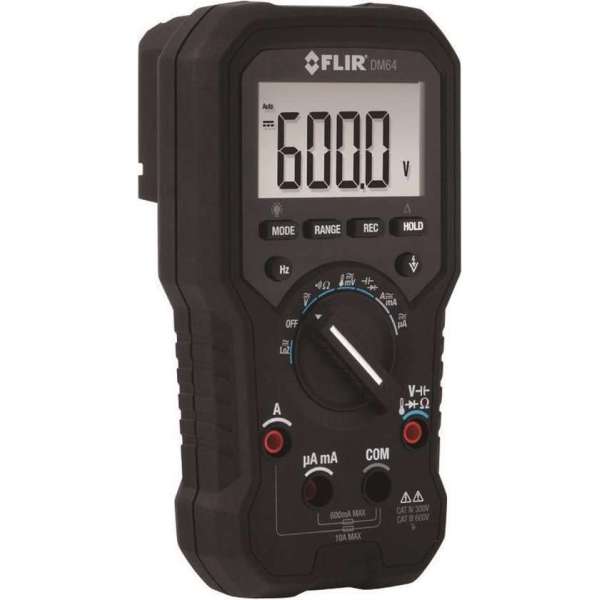 FLIR DM64: FLIR HVAC TRMS digitale multimeter met temperatuur FLIR DM64: FLIR HVAC TRMS digitale multimeter met temperatuur
