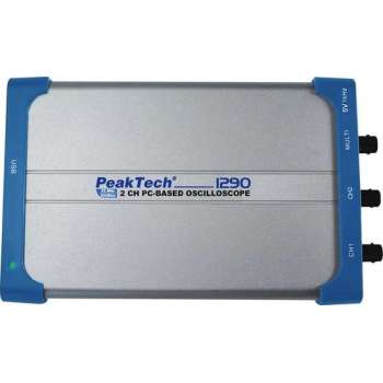 PeakTech 1290 25 MHz pc-oscilloscoop met USB (geïsoleerd)