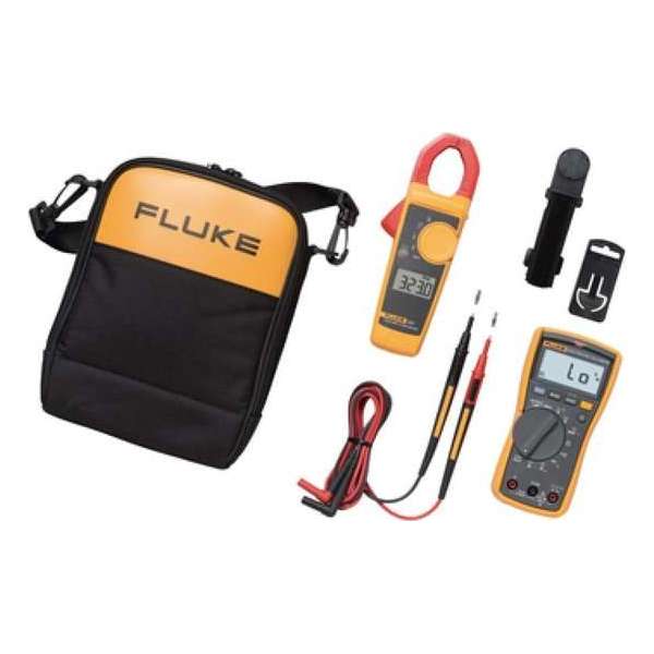 Fluke 117/323 EUR Digitale True-RMS multimeter (Fluke 117) & True-RMS Stroomtang (Fluke 323) combiset Fluke 117/323 EUR Digitale True-RMS multimeter (Fluke 117) & True-RMS Stroomtang (Fluke 323) combiset