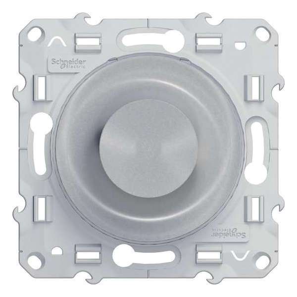 Universele Led-draaidimmer - Aluminium - Odace - Schneider Electric - S530512