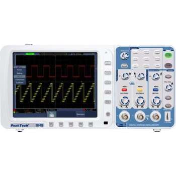 Peaktech 1245: 100 MHz / 2 CH, 1 GSa / s, digitale opslag-oscilloscoop