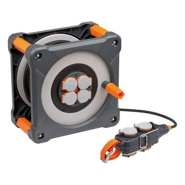 Brennenstuhl 9211380100 - Cube kabelhaspel IP44 33+5m H07RN-F 3G1,5 Brennenstuhl 9211380100 - Cube kabelhaspel IP44 33+5m H07RN-F 3G1,5