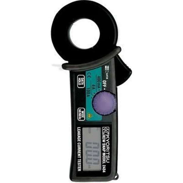 Lekstroomtang Kyoritsu 2434 - 100A / 0,1mA / 40-400Hz Lekstroomtang Kyoritsu 2434 - 100A / 0,1mA / 40-400Hz