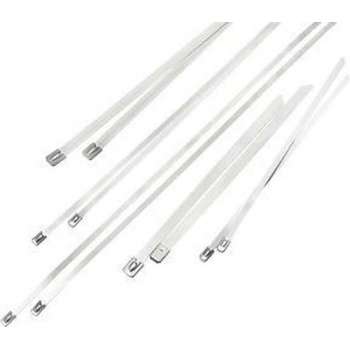 Metalen RVS Tie Wrap - 4,6 x 520 mm - 100 stuks