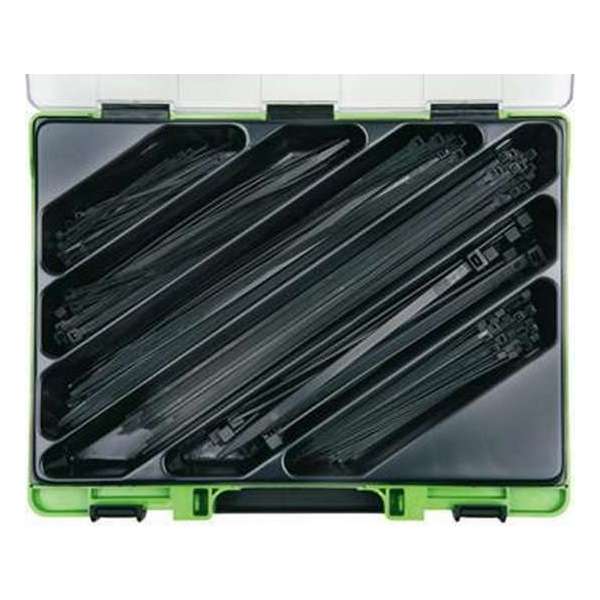 Reca Viso-Koffer kabelbandjes2,5-7,5mm zwart Reca Viso-Koffer kabelbandjes2,5-7,5mm zwart