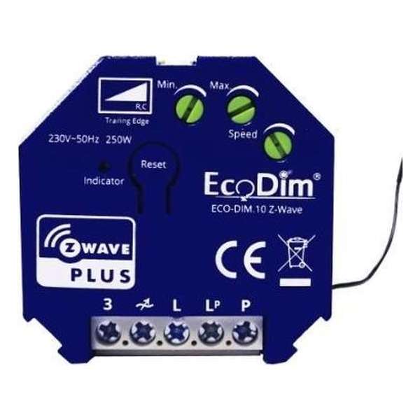 Z-Wave Smart led inbouwdimmer module fase afsnijding, 250 Watt - Ecodim Z-Wave Smart led inbouwdimmer module fase afsnijding, 250 Watt - Ecodim
