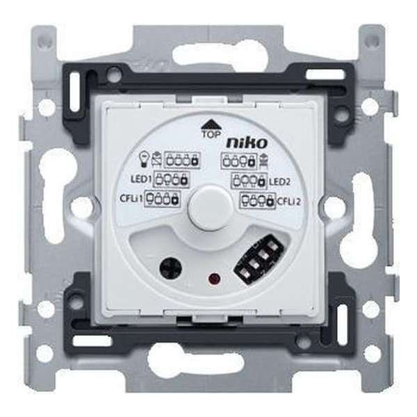 Niko universele draaidimmer 5-325W (ook LED tot 200W), 3-draads - 310-01901 Niko universele draaidimmer 5-325W (ook LED tot 200W), 3-draads - 310-01901
