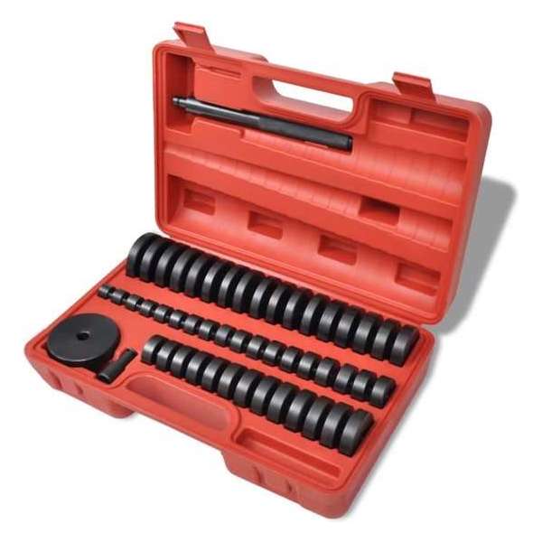 vidaXL - Poelietrekker Doos lagertrekker schijven 18-65 mm 51 stuks vidaXL - Poelietrekker Doos lagertrekker schijven 18-65 mm 51 stuks