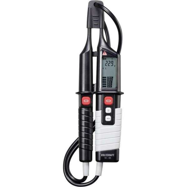 Voltcraft Vc 65 Tweepolige Spanningstester Cat Iii 1000 V Cat Iv 600 V Akoestisch Lcd Led Voltcraft Vc 65 Tweepolige Spanningstester Cat Iii 1000 V Cat Iv 600 V Akoestisch Lcd Led