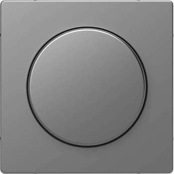 Draaidimmer Druk-Uit-Schakelaar Compleet - RVS look - Merten D-Life - Schneider Electric - MTN5131-6536_TO