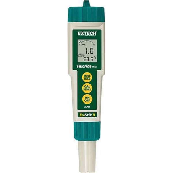 EXTECH FL700: Waterdichte ExStik® Fluoride Meter EXTECH FL700: Waterdichte ExStik® Fluoride Meter
