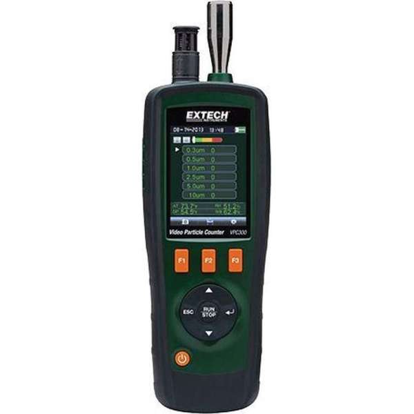 EXTECH VPC300: Video Particle Counter met ingebouwde camera EXTECH VPC300: Video Particle Counter met ingebouwde camera