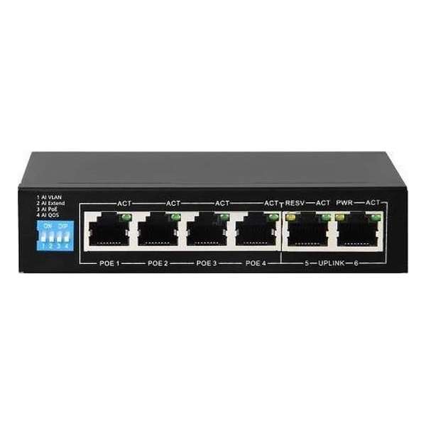 ROBB Smarrt POE Switch 4+2 port ROBB Smarrt POE Switch 4+2 port