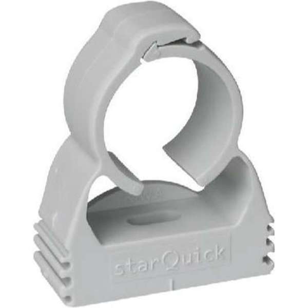 Starquick® - 1delige - beugel - PA6 - polyamide - grijs - KIWA - 16 - 20 mm - M6 Starquick® - 1delige - beugel - PA6 - polyamide - grijs - KIWA - 16 - 20 mm - M6
