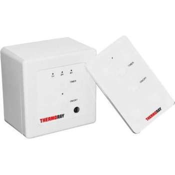 Thermoray timer met afstandbediening RF bediening