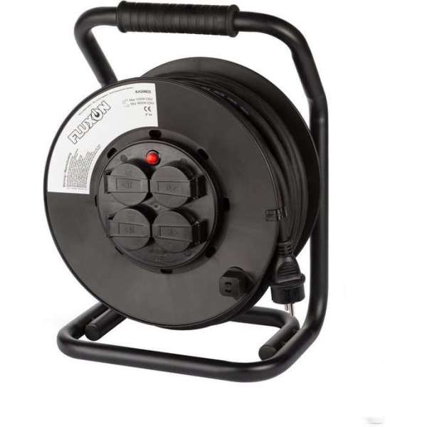 Kabelhaspel 30 meter 3G 2,5mm2 230V - KH30M25 Kabelhaspel 30 meter 3G 2,5mm2 230V - KH30M25