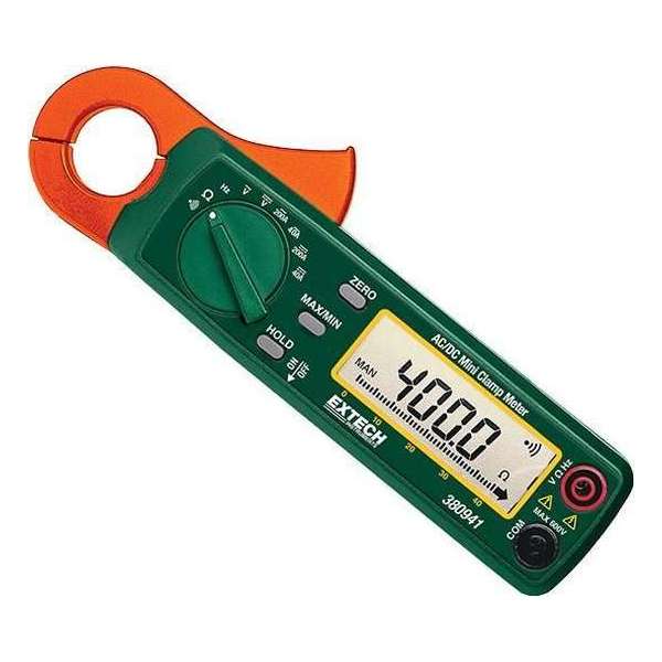 EXTECH 380941: 200A AC/DC Mini Clamp Meter EXTECH 380941: 200A AC/DC Mini Clamp Meter