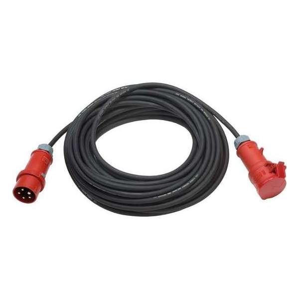 Drijfkrachtkabel 32A 15m 5P Mennekes H07RN-F 5G6 Drijfkrachtkabel 32A 15m 5P Mennekes H07RN-F 5G6