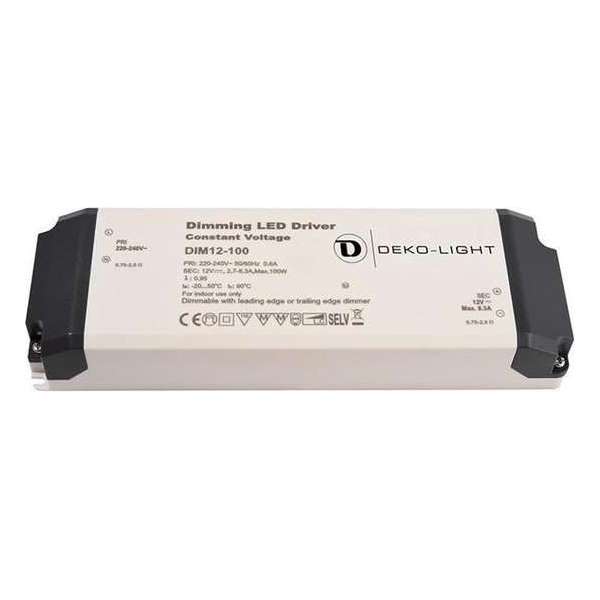 Deko-Light Dimmable CV Power Supply 12V 100W Deko-Light Dimmable CV Power Supply 12V 100W
