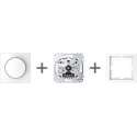 Universele LED Draaidimmer Compleet - Lotuswit - Merten D-Life - Schneider Electric - MTN5134-6535_TO
