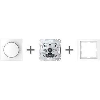Universele LED Draaidimmer Compleet - Lotuswit - Merten D-Life - Schneider Electric - MTN5134-6535_TO