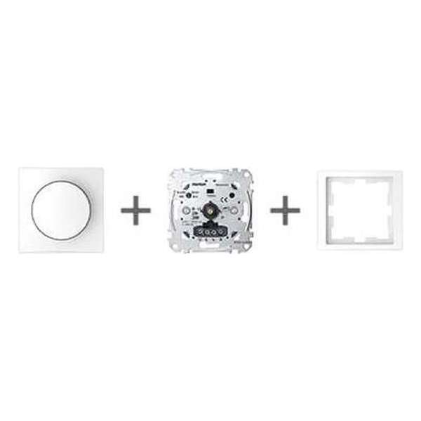 Universele LED Draaidimmer Compleet - Lotuswit - Merten D-Life - Schneider Electric - MTN5134-6535_TO Universele LED Draaidimmer Compleet - Lotuswit - Merten D-Life - Schneider Electric - MTN5134-6535_TO
