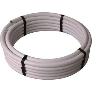 Henco buis alu/pe 16x2 wit 25m