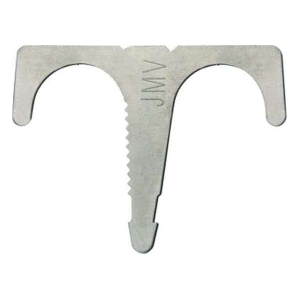 JMV zadel halve beugel, staal, mat eigen kleur, diam 16 - 20mm JMV zadel halve beugel, staal, mat eigen kleur, diam 16 - 20mm