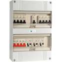 3 fase E-Tech groepenkast 9 groepen