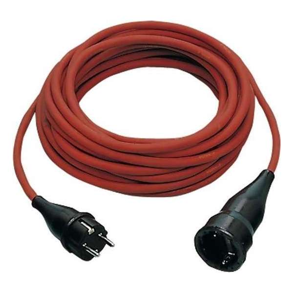 AS Schwabe Rubberen verlengsnoer, rood, H07RNF3G, 1,5 mm² - 50 m AS Schwabe Rubberen verlengsnoer, rood, H07RNF3G, 1,5 mm² - 50 m