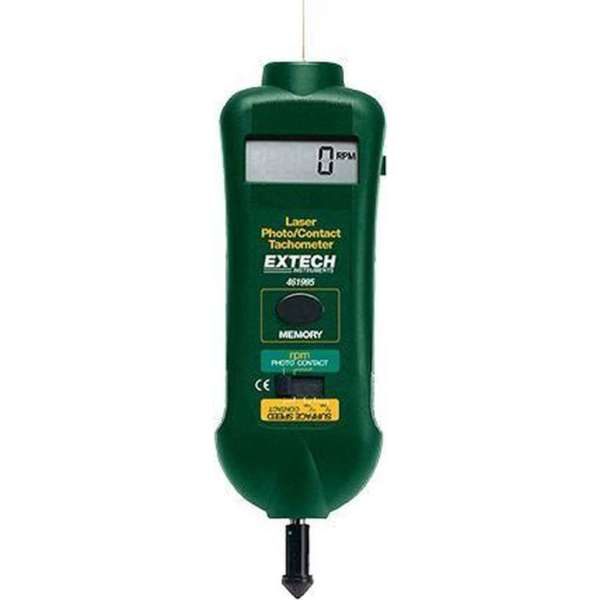 EXTECH 461995: Combinatie Contact/Laser Photo Tachometer EXTECH 461995: Combinatie Contact/Laser Photo Tachometer