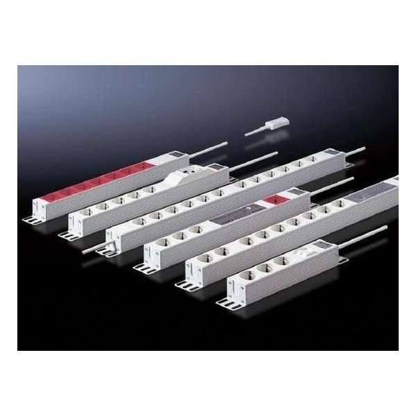 Rittal Steckdosenleiste 48,3cm 12fach ohne Schalter 230V/16A Rittal Steckdosenleiste 48,3cm 12fach ohne Schalter 230V/16A