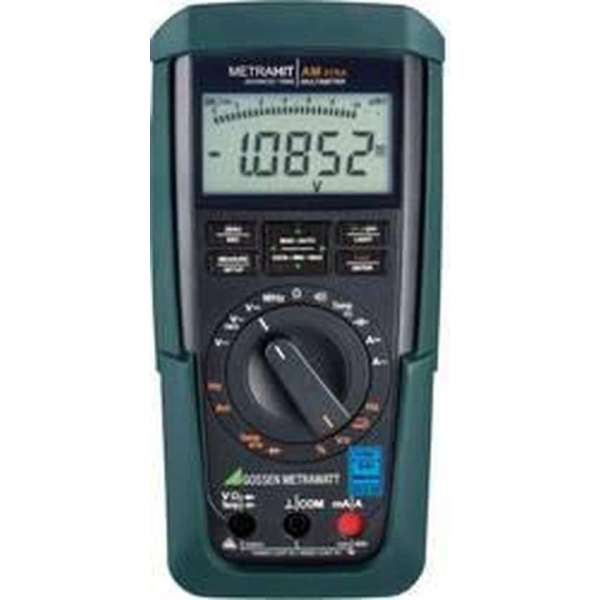 Gossen Metrawatt METRAHIT AM X-TRA Multimeter Kalibratie (DAkkS) Digitaal CAT III 1000 V, CAT IV 600 V Weergave (counts): 12000 Gossen Metrawatt METRAHIT AM X-TRA Multimeter Kalibratie (DAkkS) Digitaal CAT III 1000 V, CAT IV 600 V Weergave (counts): 12000