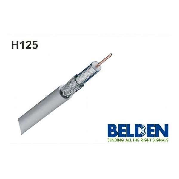 BELDEN H125 COAX 7MM 100 METER DOOS WIT PVC BELDEN H125 COAX 7MM 100 METER DOOS WIT PVC