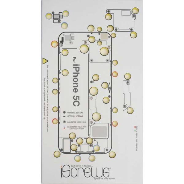 iScrews Schroeven organiser voor Apple iPhone 5c iScrews Schroeven organiser voor Apple iPhone 5c