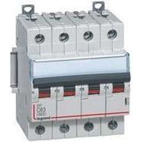 Automaat DX³ 6000A/10kA 4P C63 400V 4 modules Automaat DX³ 6000A/10kA 4P C63 400V 4 modules
