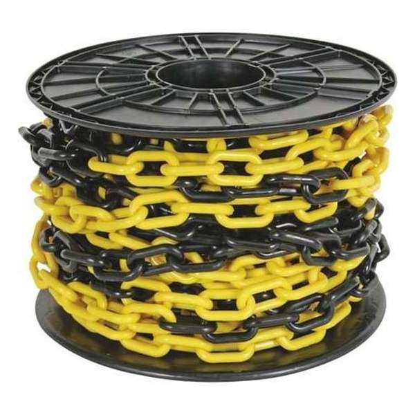 GEEL/ZWARTE KETTING 8 mm OP HASPEL - 25 m GEEL/ZWARTE KETTING 8 mm OP HASPEL - 25 m