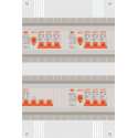 3 fase groepenkast met 9 licht groepen