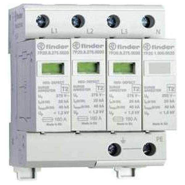 Finder 7P.24.8.275.1020 7P.24.8.275.1020 Overspanningsafleider Overspanningsbeveiliging voor: Verdeelkast 20 kA 1 stuk(s) Finder 7P.24.8.275.1020 7P.24.8.275.1020 Overspanningsafleider Overspanningsbeveiliging voor: Verdeelkast 20 kA 1 stuk(s)