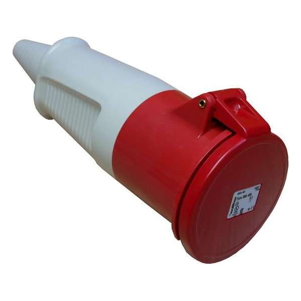 Walther 360406 CEE contrastekker 4/63A - 63A - 4P - 400V - 6h - IP44 Walther 360406 CEE contrastekker 4/63A - 63A - 4P - 400V - 6h - IP44