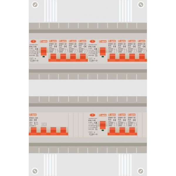 3 fase groepenkast met 11 licht groepen 3 fase groepenkast met 11 licht groepen