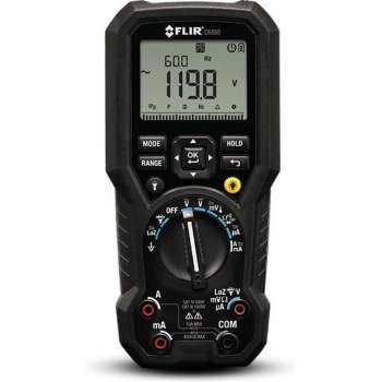 Flir DM90: TRMS multimeter met temperatuurmeting