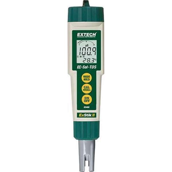 EXTECH EC400: ExStik® Geleidbaarheid/TDS/Zoutgehaltemeter EXTECH EC400: ExStik® Geleidbaarheid/TDS/Zoutgehaltemeter