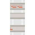 1 fase groepenkast met 6 licht groepen