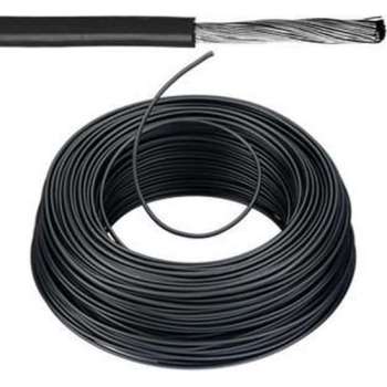 VOBst draad 2,5 mm² - zwart (H07V-K) - VOBST2ZW